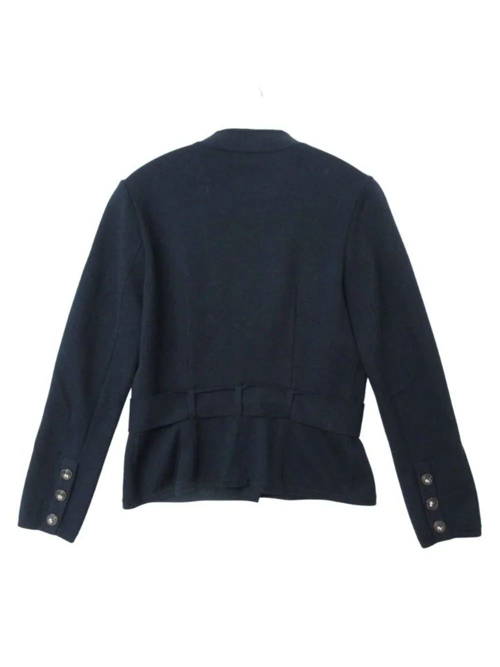 Chanel Cardigan Knit Jacket Elephant Button CC Logo Paris Bombay Metier Dahl